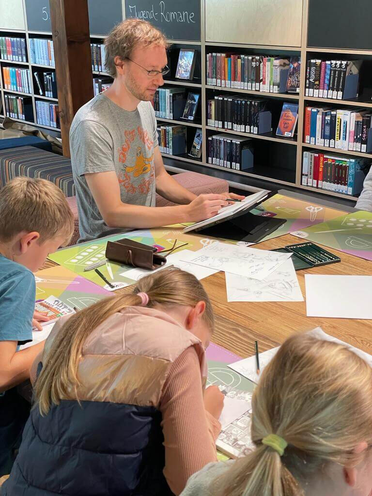 マンガ・デイ：子供たちのキャラクター教室