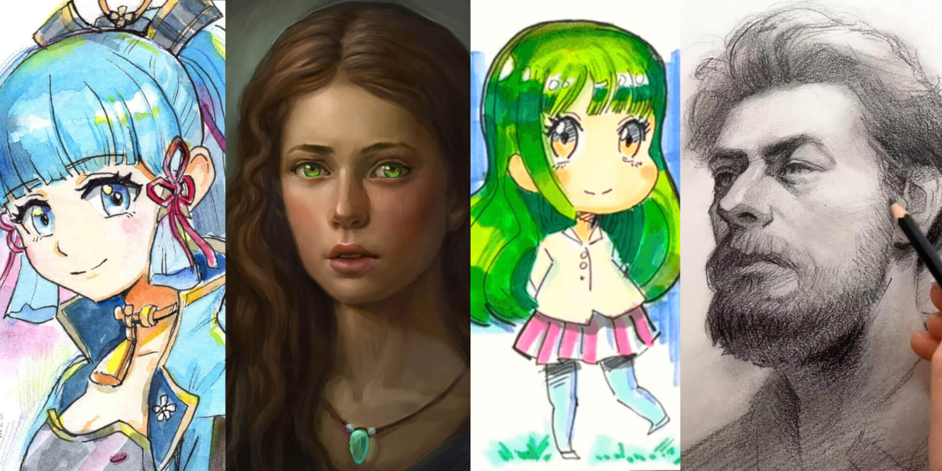 「描く楽しさ」を日本へ。17年の実績を持つドイツ人プロ絵師のスケッチ風景。 スケッチブックに描くプロの似顔絵師マキシム・シモネンコ。東京・千葉でのワークショップや企業イベント講師。